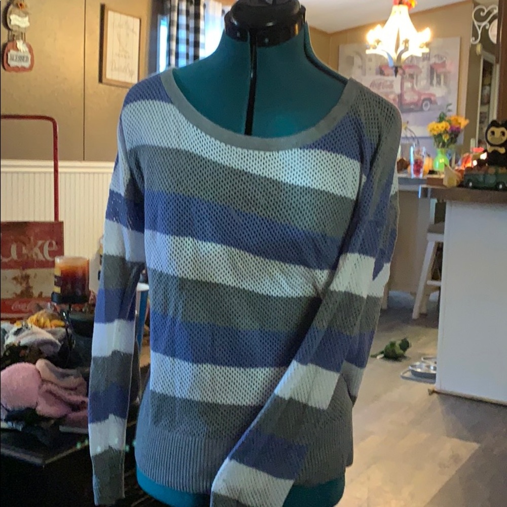 Mesh lightweight sweater from Torrid